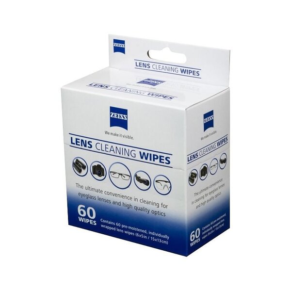 Zeiss 60 Count Lens Wipes (740200) — Eagle Firearms