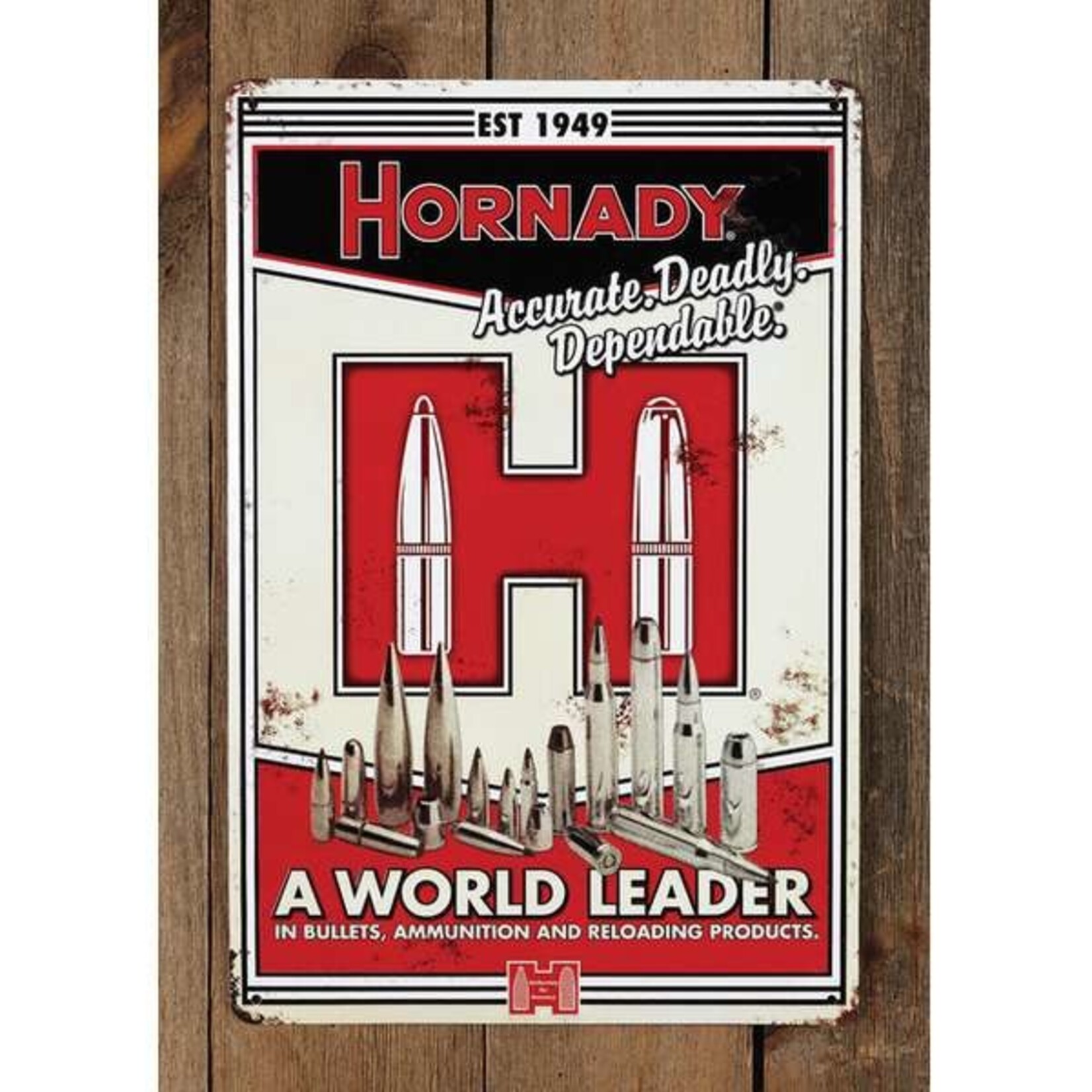 Hornady Hornady Vintage Tin Sign (99101)