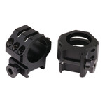 Weaver Tactical, 1″ Extra High Scope Rings, 6 Hole Caps (48351)