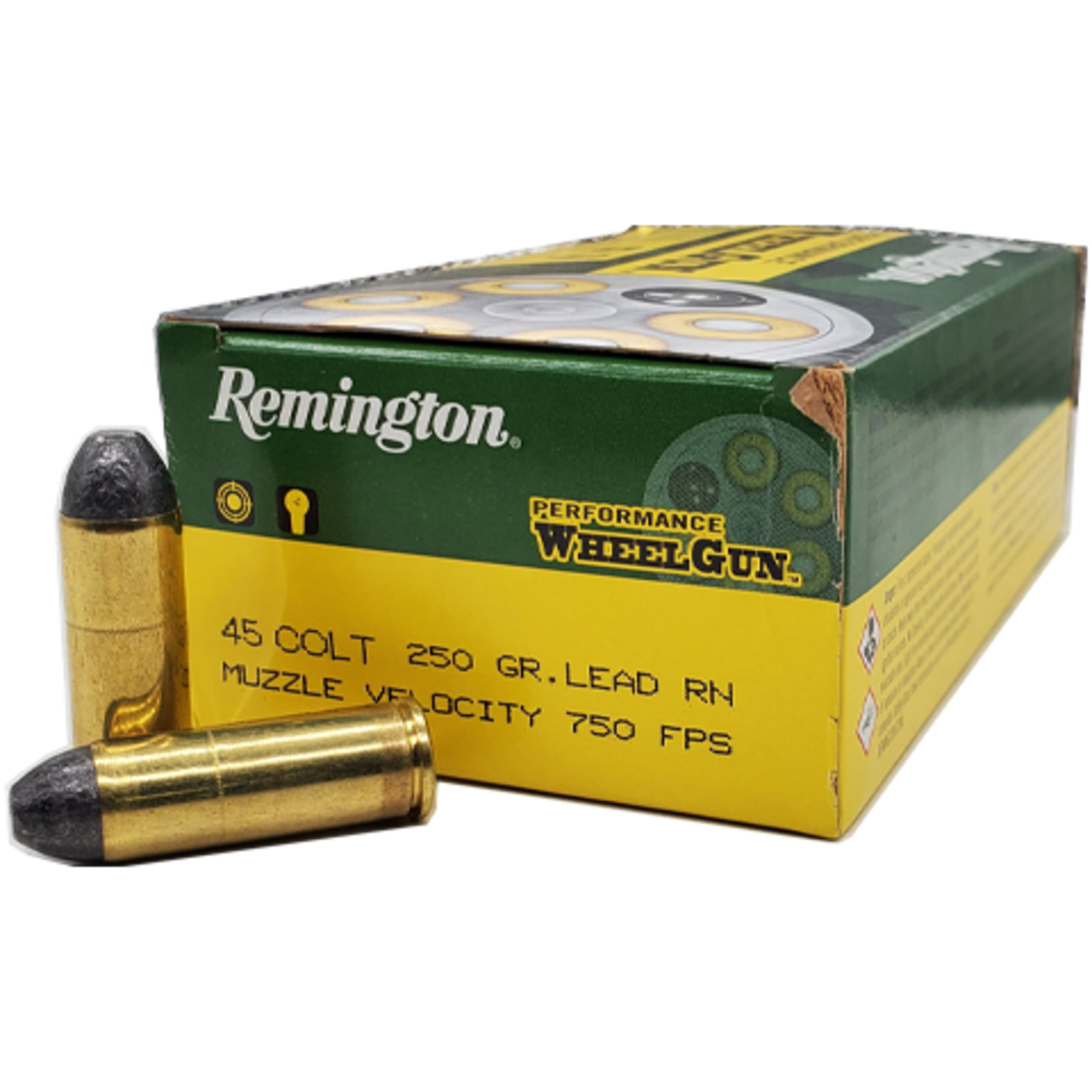 Remington Remington Wheelgun 45 Colt 250gr LRN 50rds (22340)