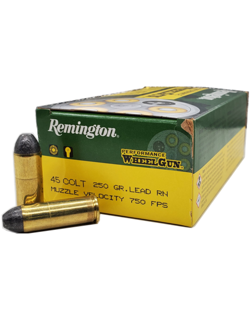 Remington Remington Wheelgun 45 Colt 250gr LRN 50rds (22340)