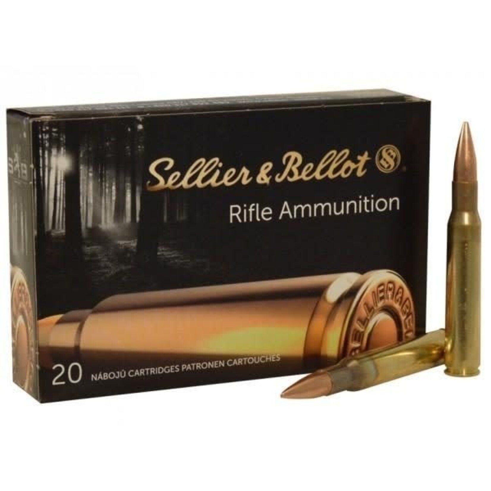 Sellier & Bellot Sellier & Bellot 8x57 JS 196gr FMJ