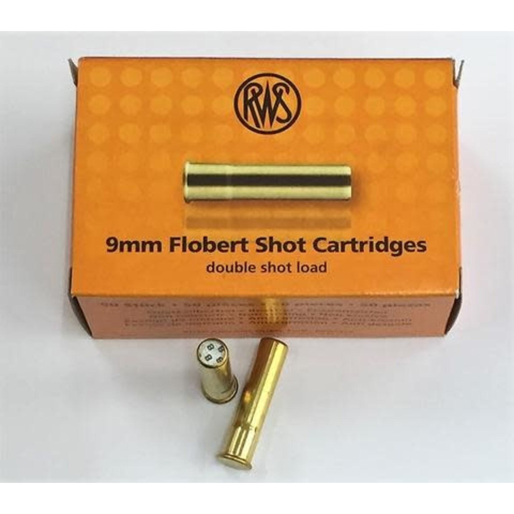 RWS RWS  9mm Flobert Double Shot Load  #10 50rds(2132095)