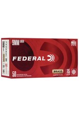 Federal Federal 9mm Luger 115gr FMJ RN, 50rnds