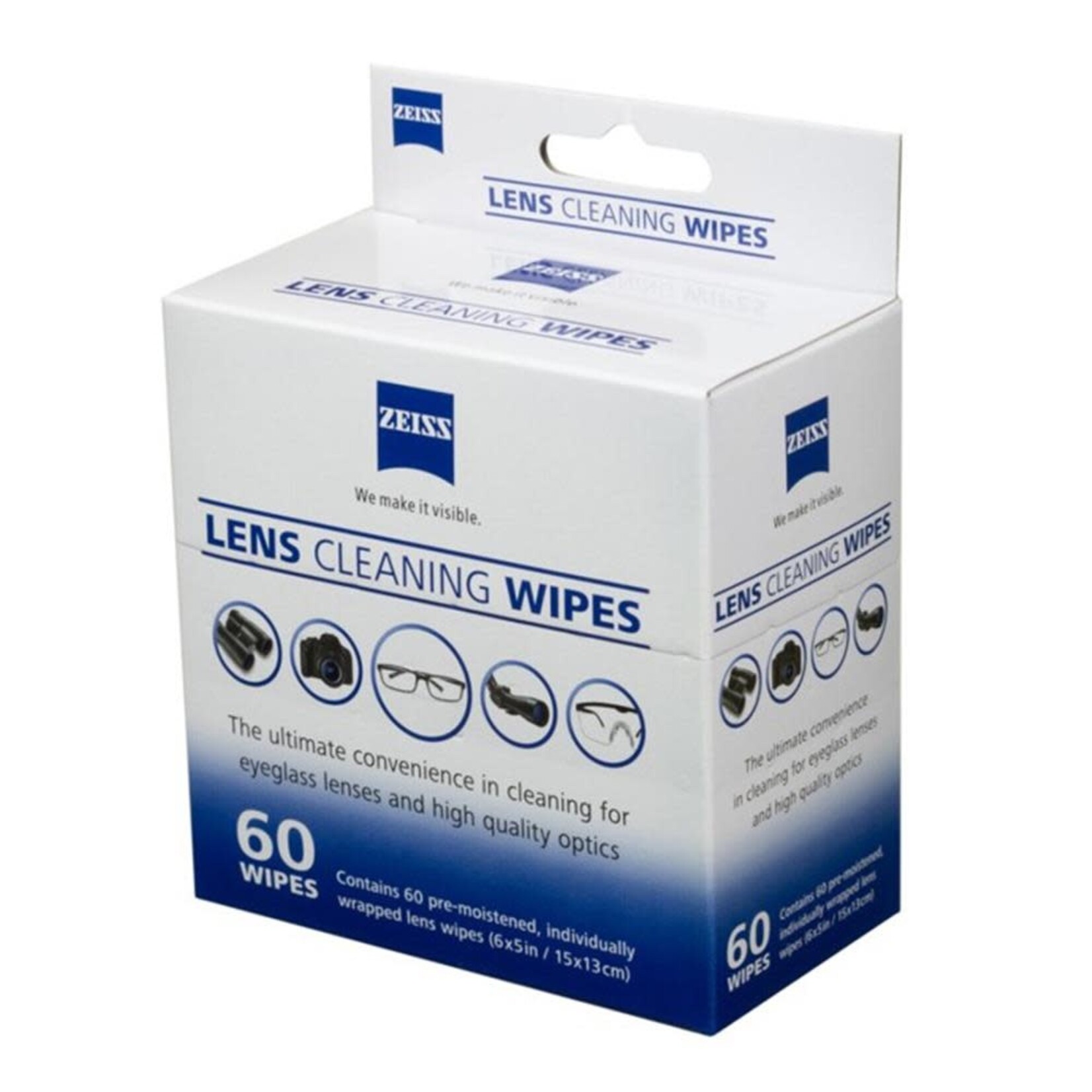 Zeiss Zeiss 60 Count Lens Wipes (740200)