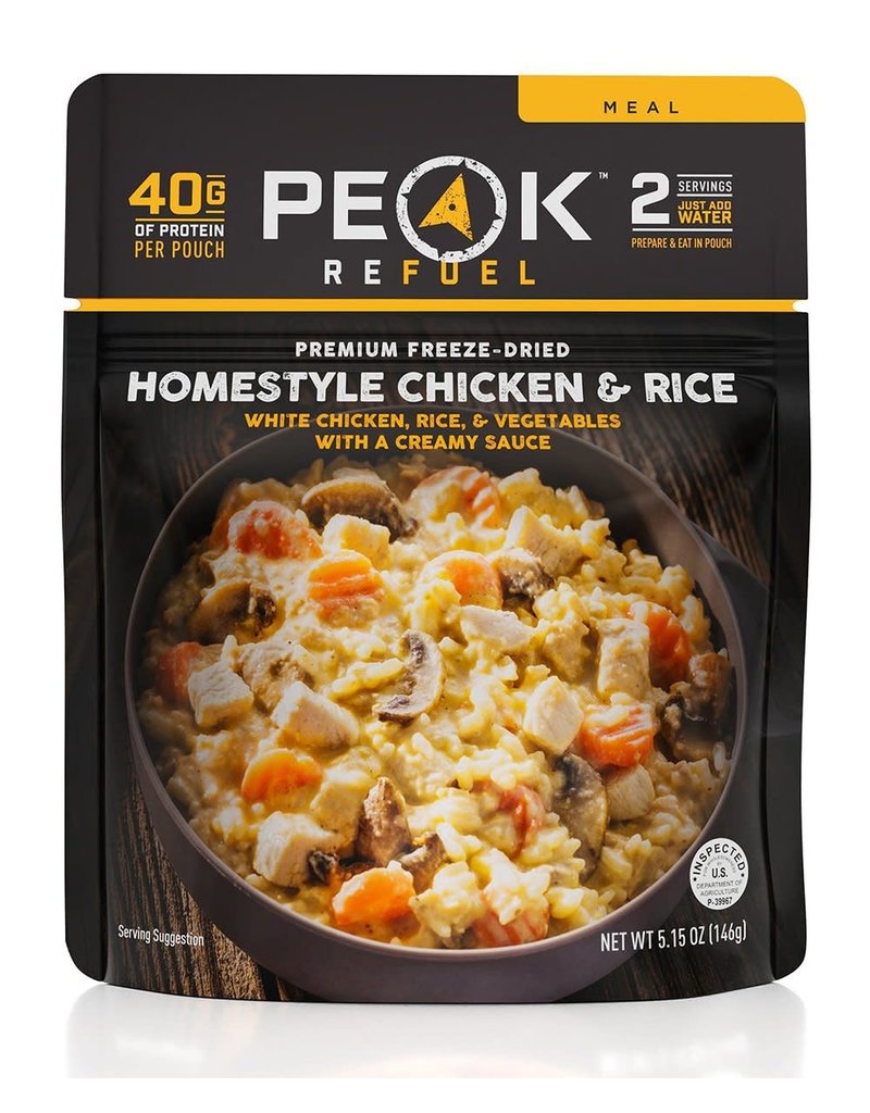 Peak Refuel Peak Refuel Homestyle Chicken & Rice Meal (57782)