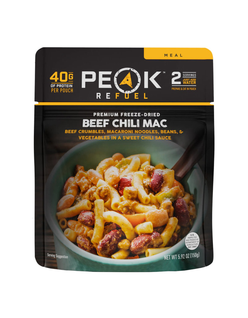 Peak Refuel Peak Refuel Beef Chili Mac Meal (57786)
