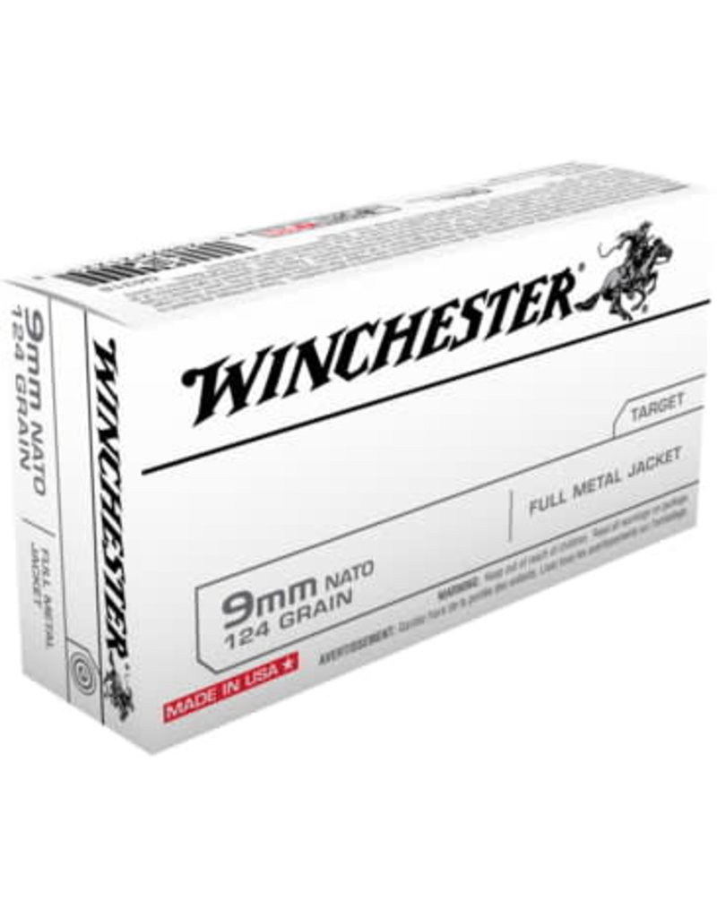 Winchester Winchester 9mm 124gr FMJ 50ct. (Q4318)