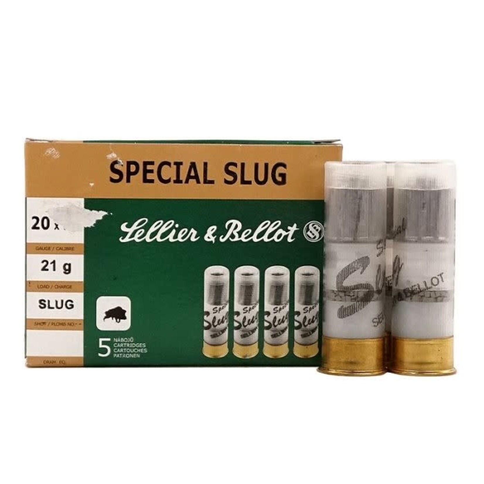 Sellier & Bellot S&B 12 Ga 2-3/4 Slug (V051610)