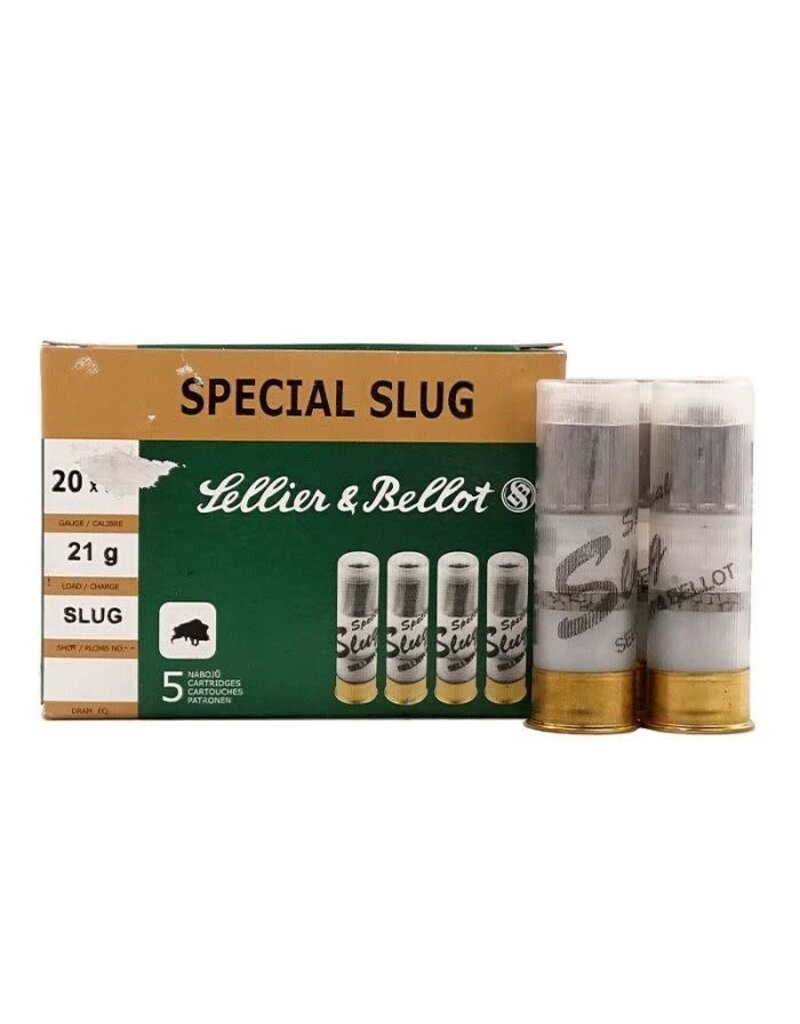 Sellier & Bellot S&B 12 Ga 2-3/4 Slug (V051610)
