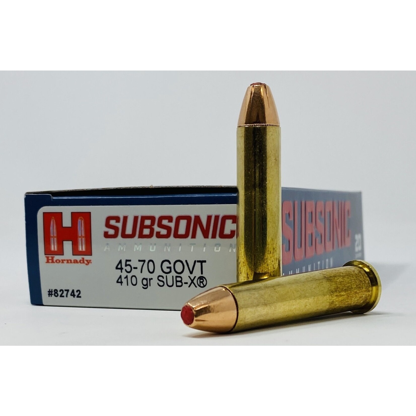 Hornady Hornady Subsonic 45-70 Govt.  410gr Sub-X (82742)