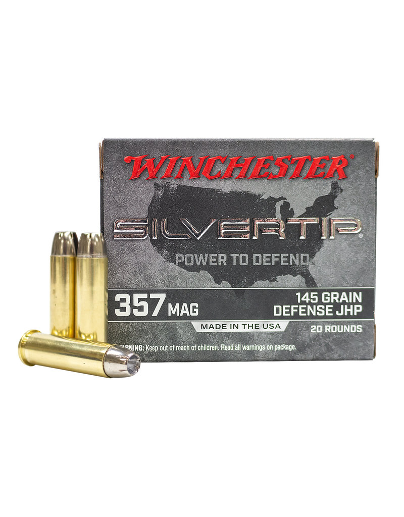 Winchester Winchester Silvertip 357 Mag 145gr Defense JHP 20rnd (W357ST)