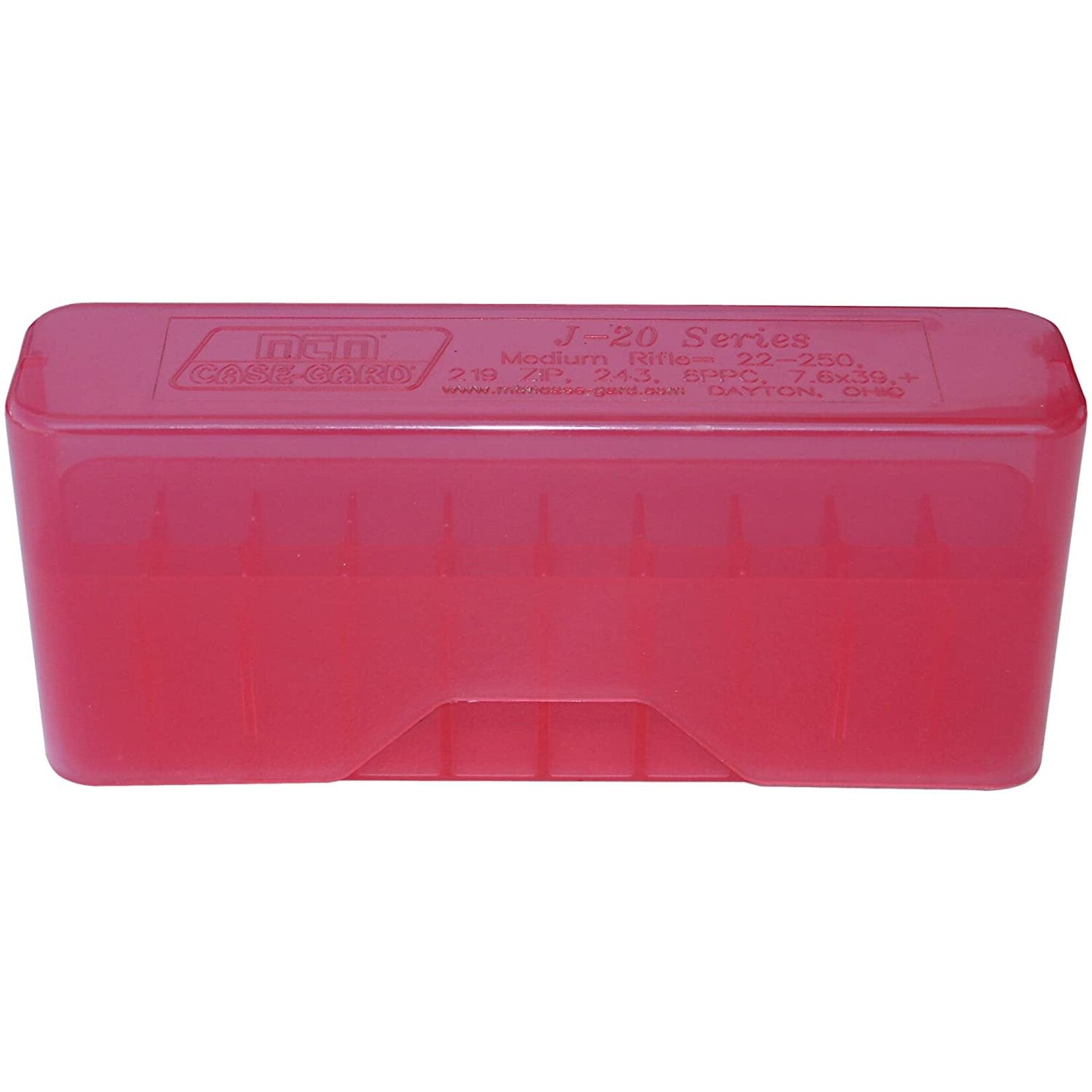 MTM MTM J-20 20rd Slip Top Rifle Ammo Box