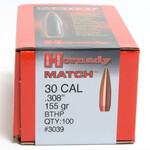 Hornady Hornady .308 dia. 155gr BTHP Match 100ct. (3039)