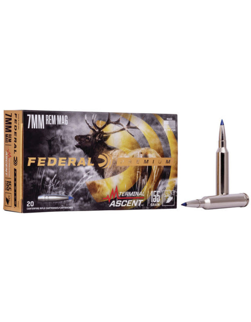 Federal Federal Premium 7mm Rem Mag 155gr Terminal Ascent (P7RTA1)