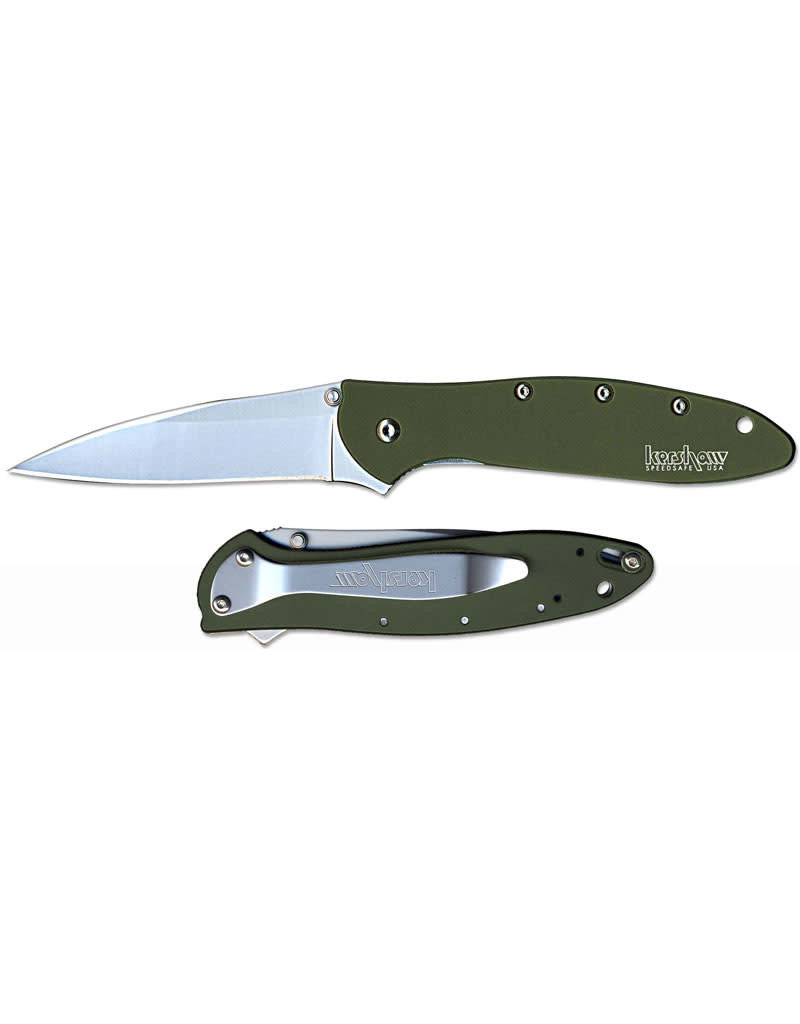 Kershaw Kershaw Leek Olive Folding Knife (1660OL)