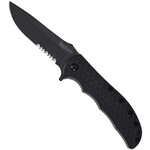 Kershaw Kershaw Volt II Blk Serrated Folding Knife (3650CKTST)