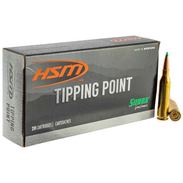 HSM 308 Win 165gr Sierra Gamechanger 20rds — Eagle Firearms