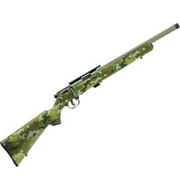 Savage Arms Savage 93R17 FV-SR 17HMR 16.5" Green Cerakote BBL, Multicamo Stk. (96827)