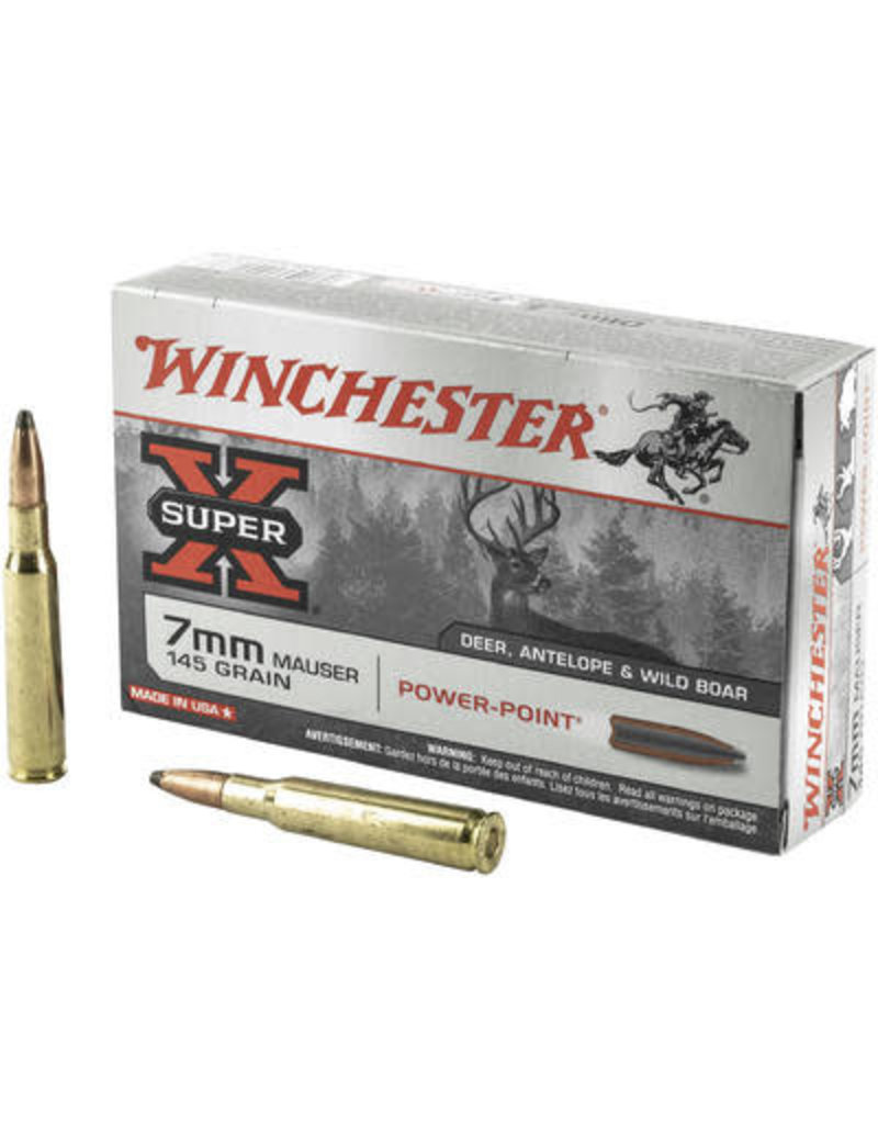 Winchester 7x57 Mauser 145gr Power Point (X7MM1)