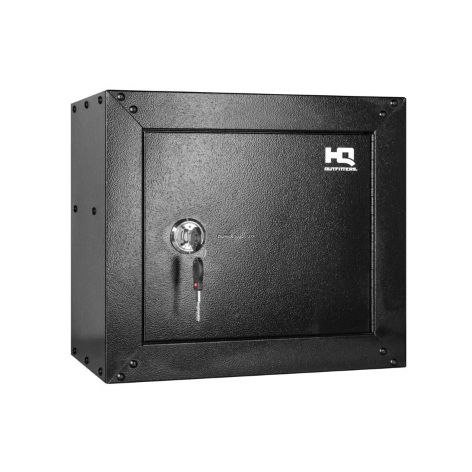 HQ Outfitters HQ Outfitters Ammo & Pistol Steel Cabinet, 15"x17"x10", Key Lock