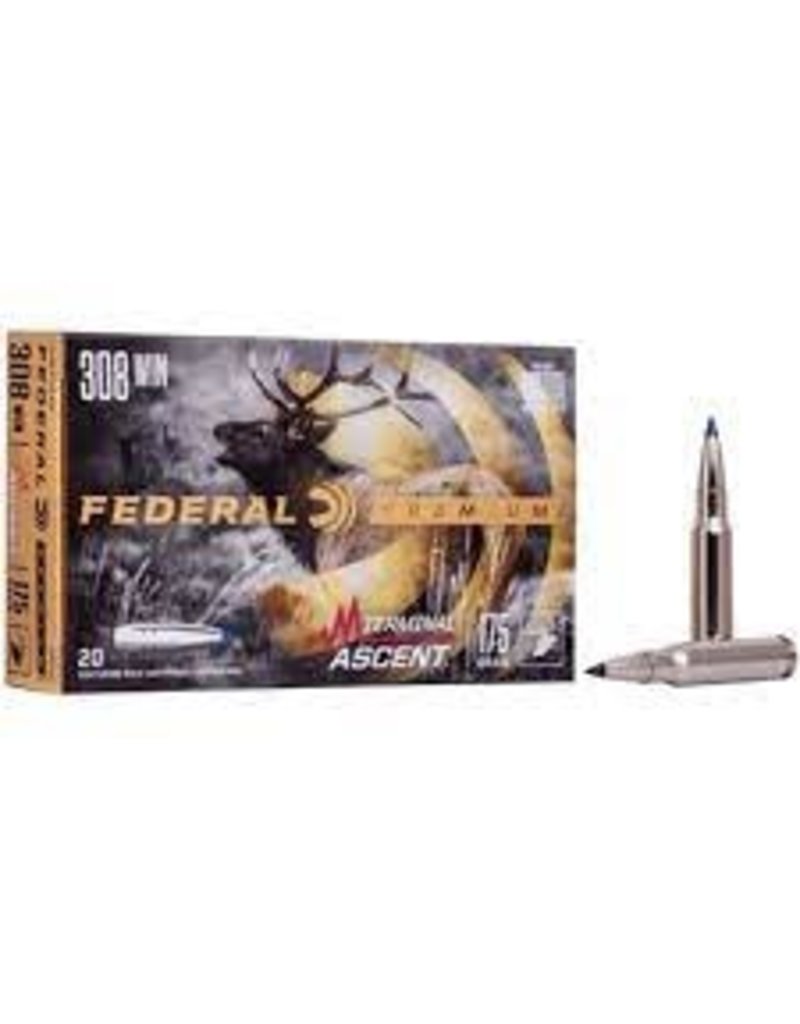 Federal Federal Premium 308 Win 175gr Terminal Ascent (P308TA1)