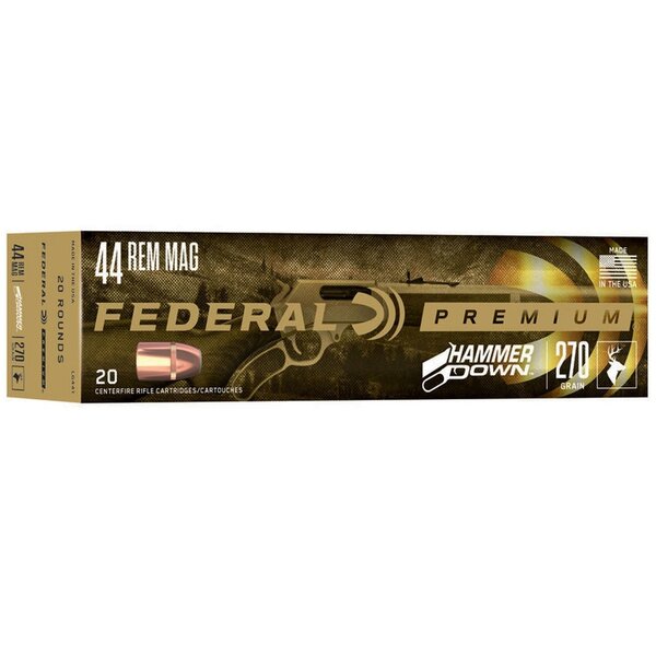 Federal Premium 44 Rem Mag 270gr Hammer Down 20rds. (LG441) — Eagle Firearms