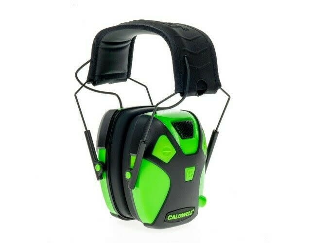 Caldwell EMax Pro Youth Electronic Earmuffs Neon Green (1103306