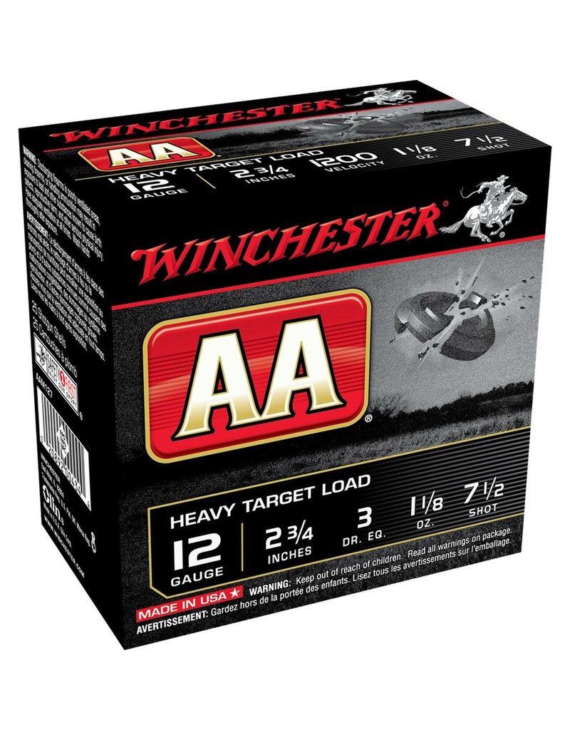 Winchester Winchester AA Sporting Clays 12ga 2.75", 1 1/8oz #7.5 (AASC127)