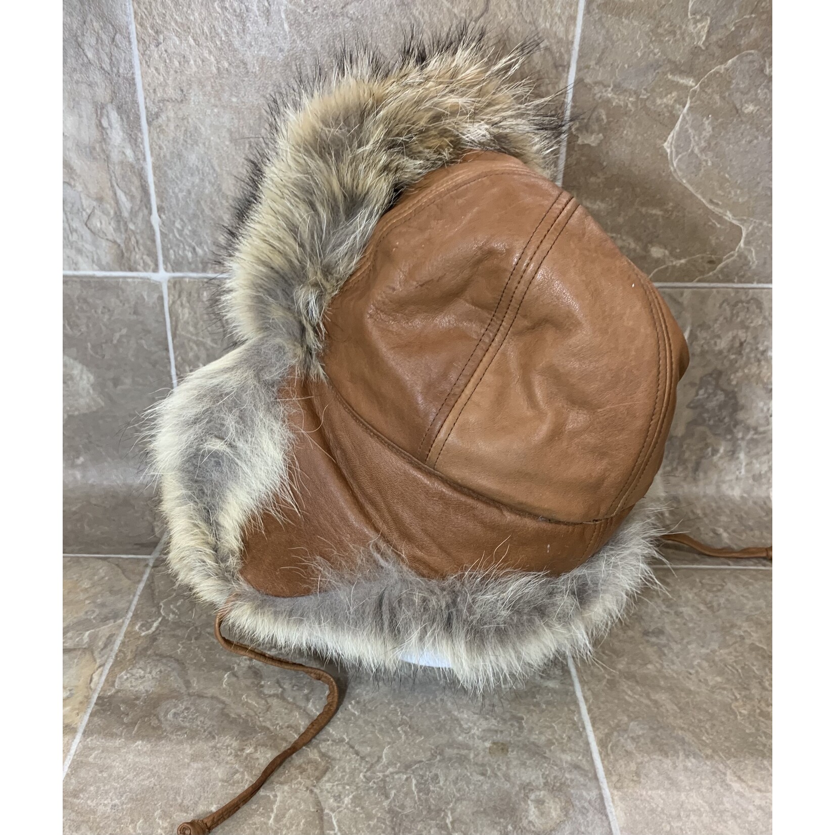 Shekman Trapper Hat Coyote/leather