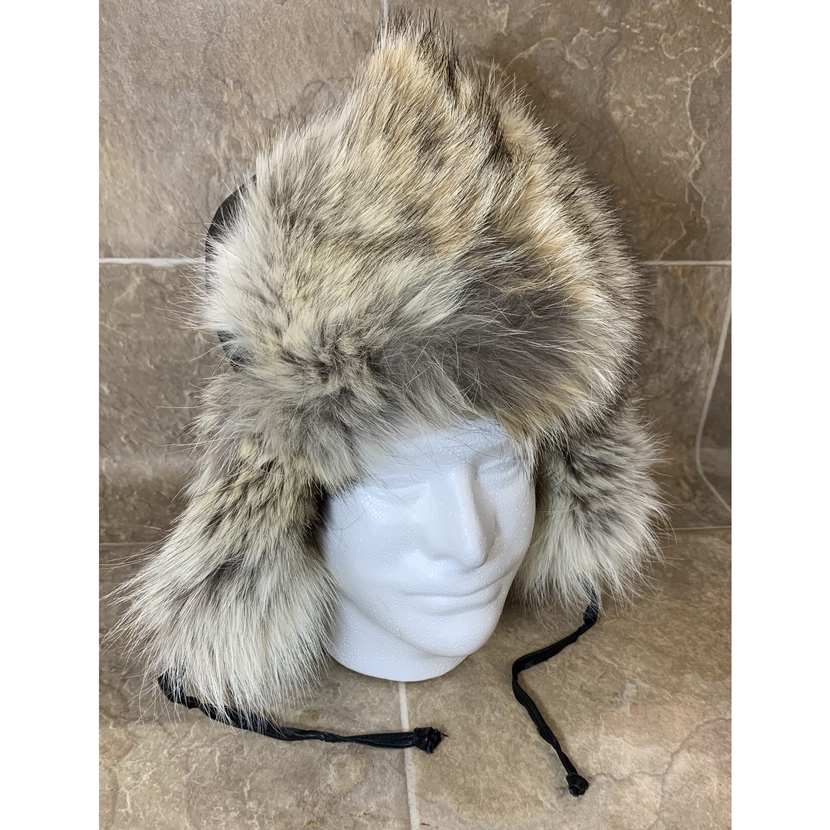 Shekman Trapper Hat Coyote/leather