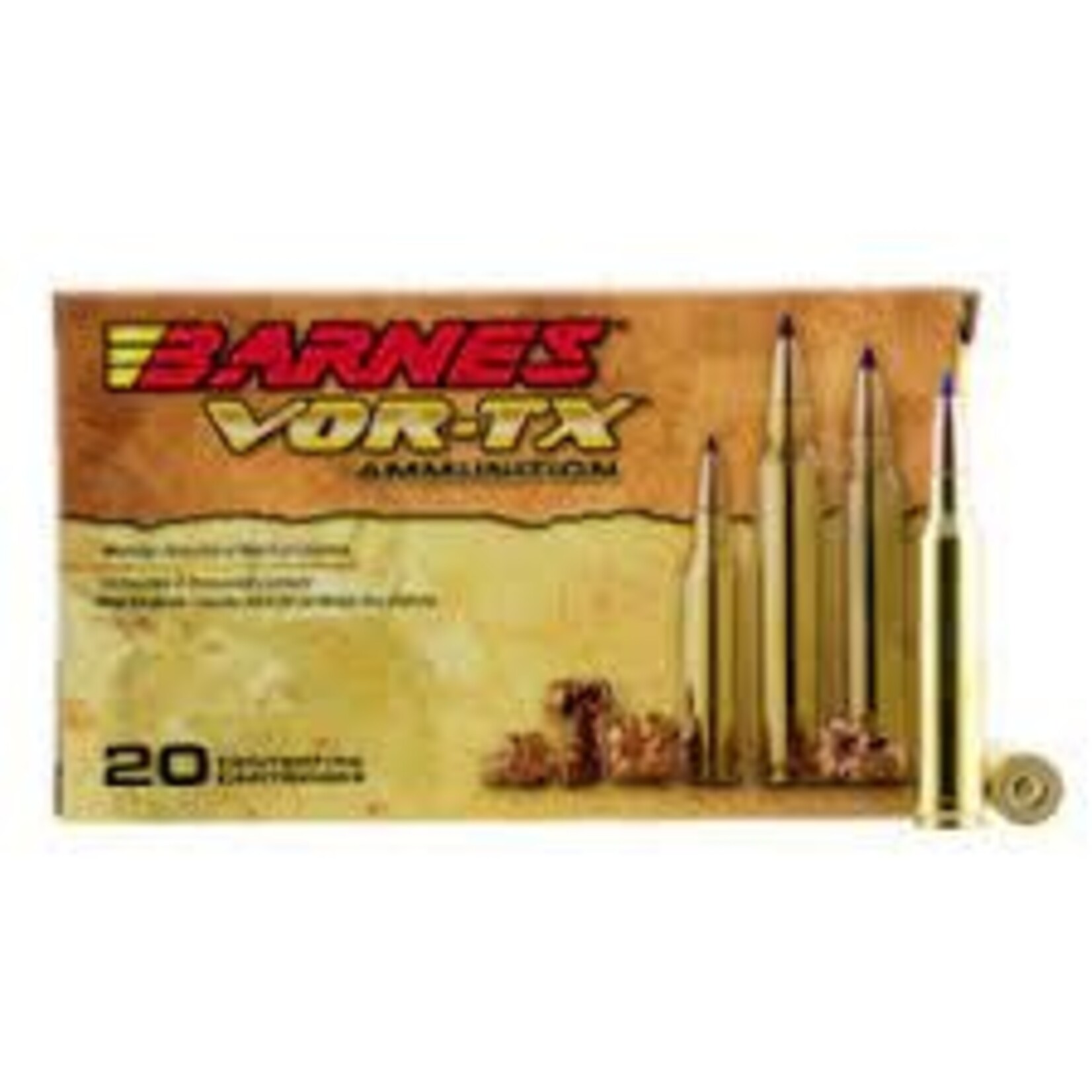 Barnes Barnes Vor-TX 7mm Rem Mag 140gr Tipped TSX BT (21526)