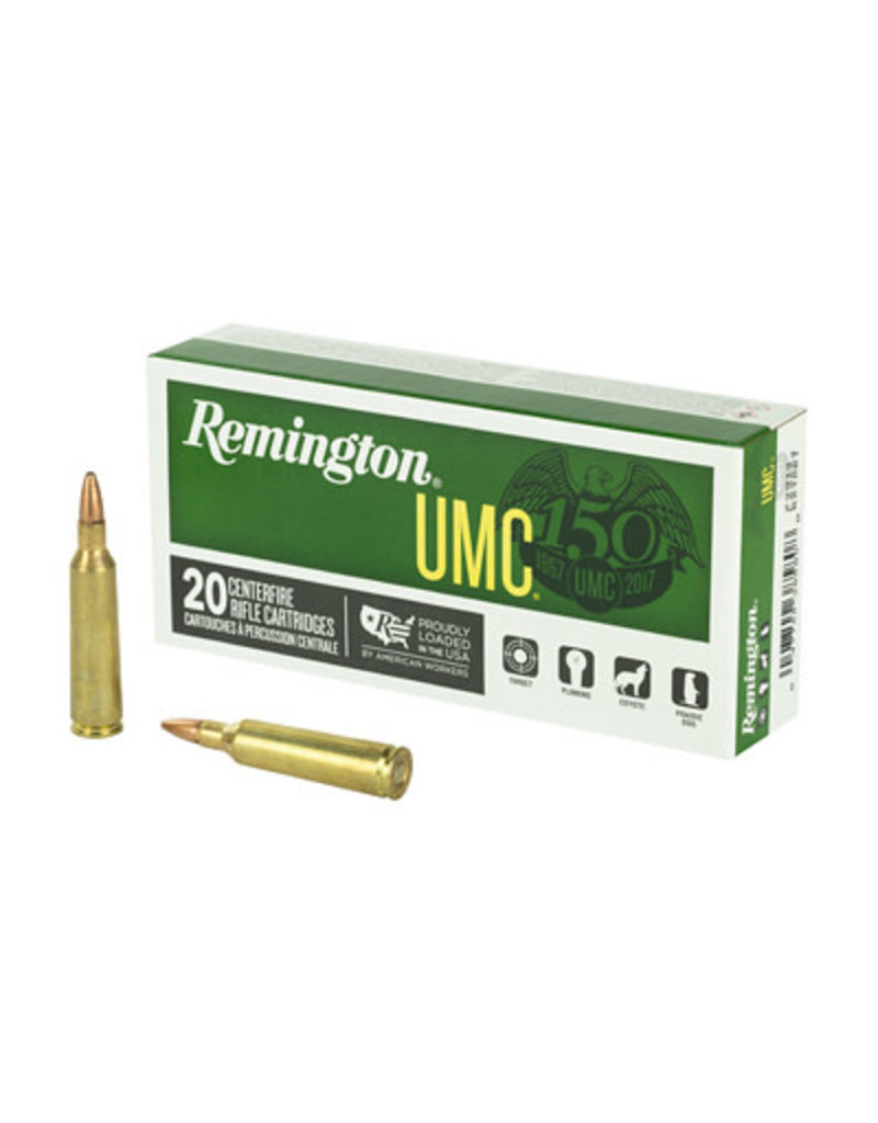 Remington Remington UMC 22-250 Rem 50gr JHP (23813)