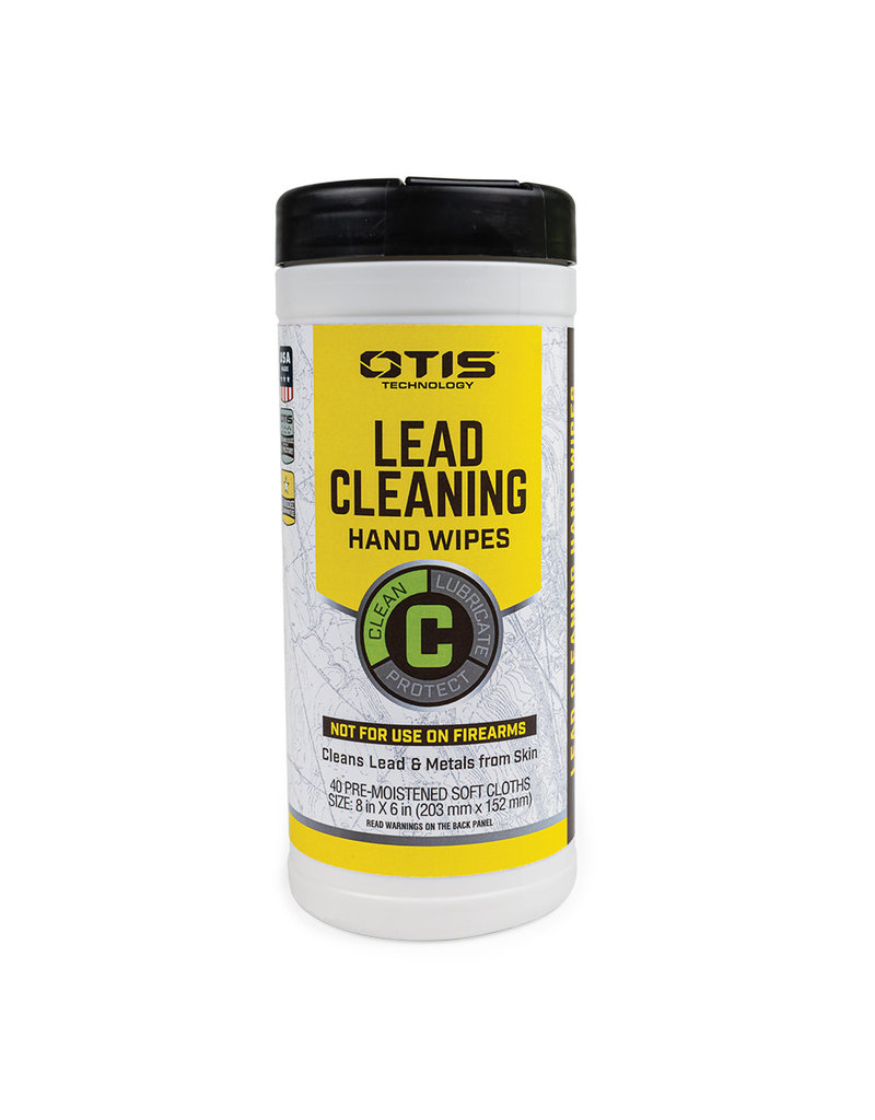 Otis OTIS Lead Cleaning Hand Wipes, 40ct. 8x6" (FG40CLRW)