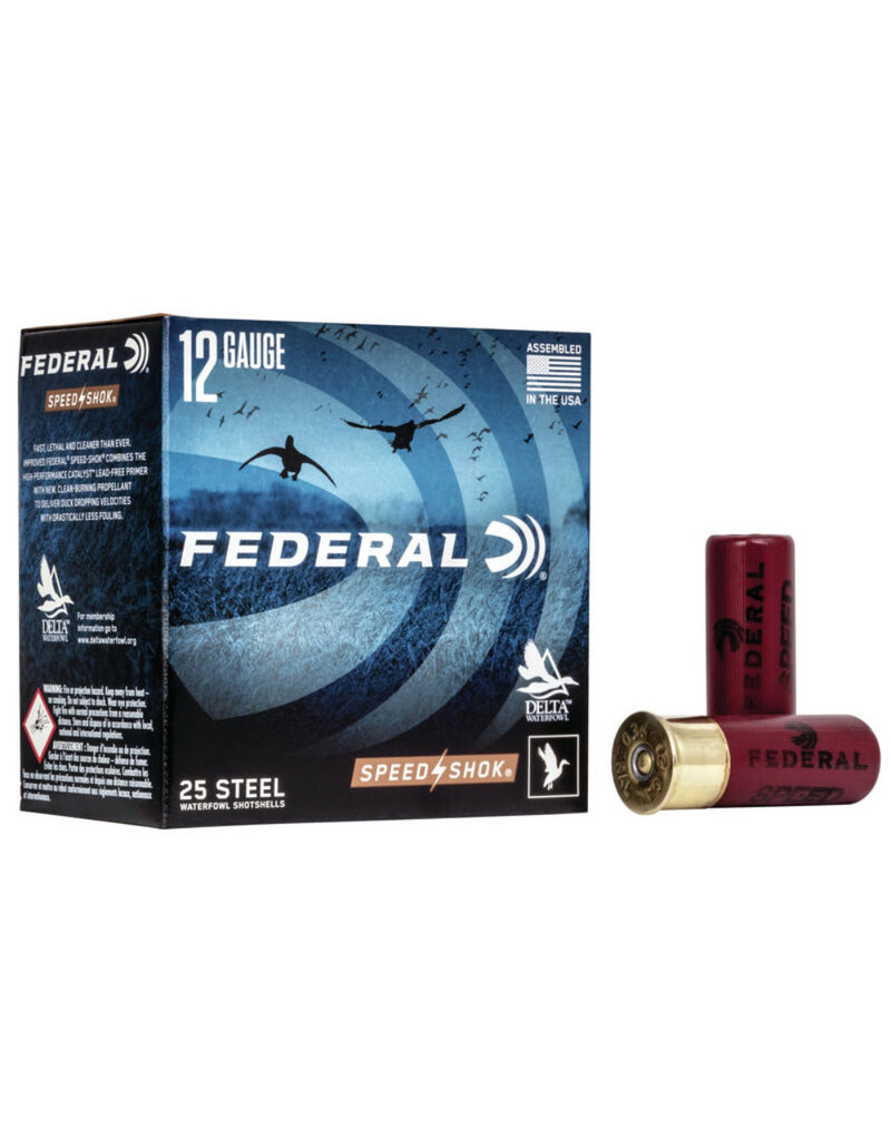 Federal Federal Speed Shok 12ga 3", 11/4oz #1 Steel Shot (WF142 1)