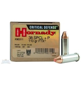 Hornady Hornady Critical Defense 38 Spl +P 110gr FTX 25rds (90311)