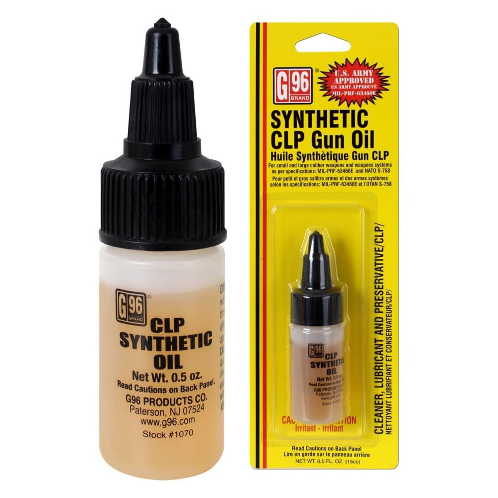 G96 G96 Synthetic CLP Gun Oil 0.5oz (1070)