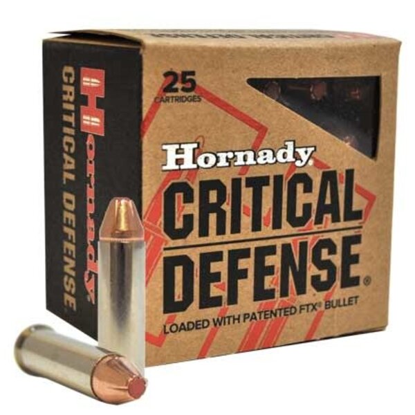 Hornady Critical Defense 38 Special 110gr FTX 25rds (90310) — Eagle Firearms