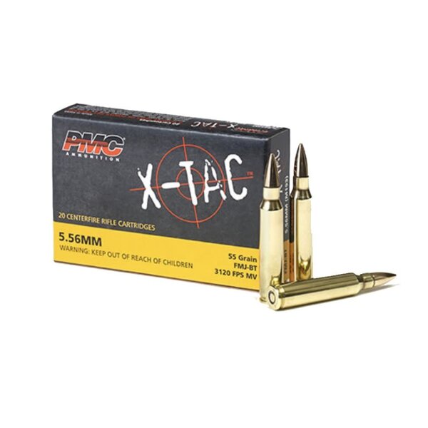 PMC 5.56x45 55gr FMJ BT 20rds (PMC556X) — Eagle Firearms