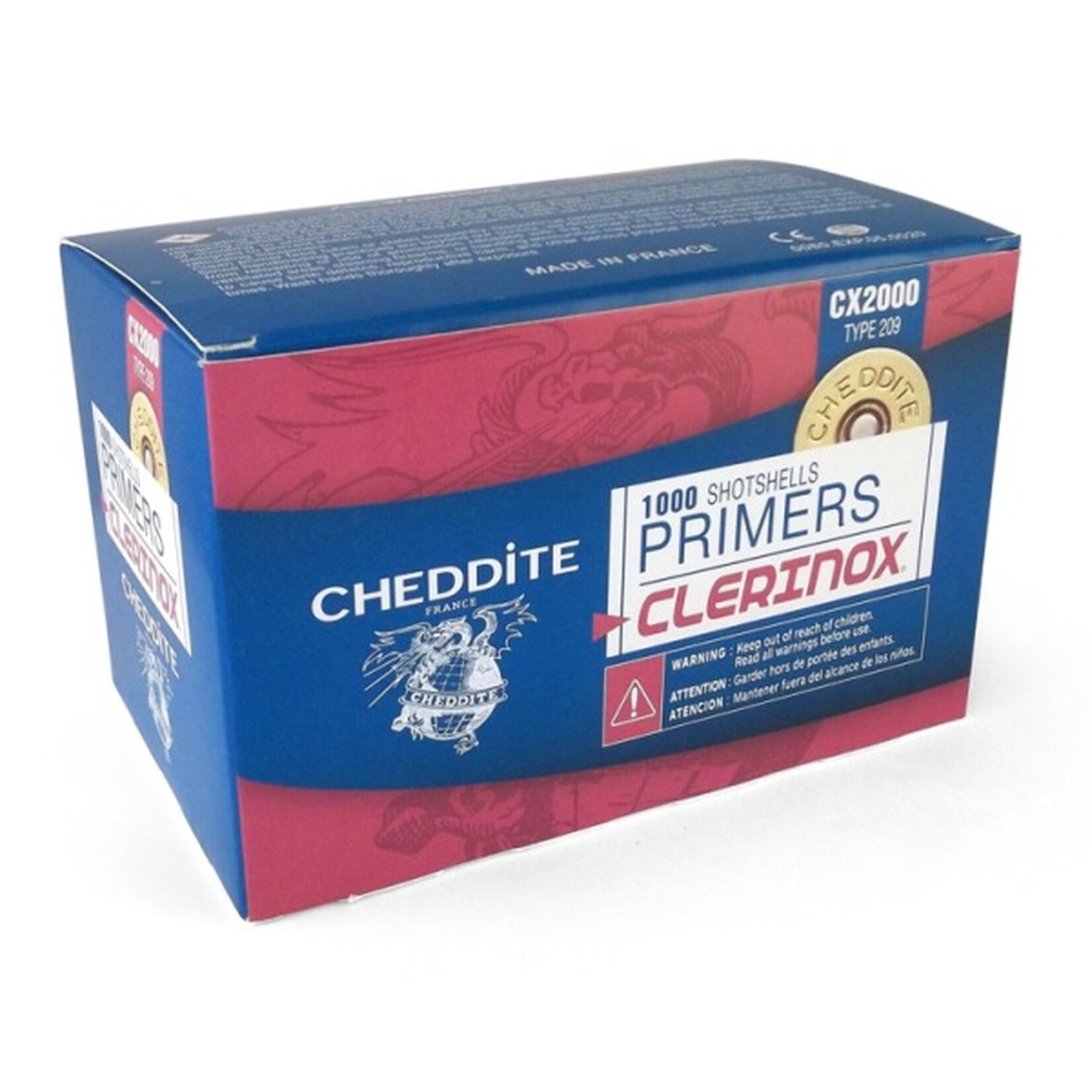 Cheddite Cheddite 209 shotshell Primers/Brick - 1000ct