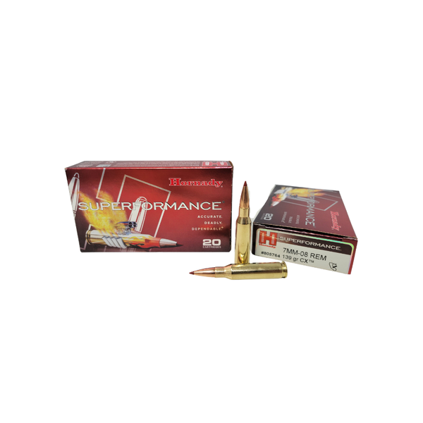 Hornady Superformance 7mm-08 Rem 139gr CX (805764) — Eagle Firearms