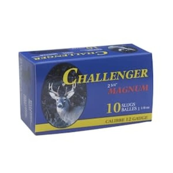 Challenger 12ga 2 3/4", 1 1/8oz Rifled Slug 10rds (00200) — Eagle Firearms