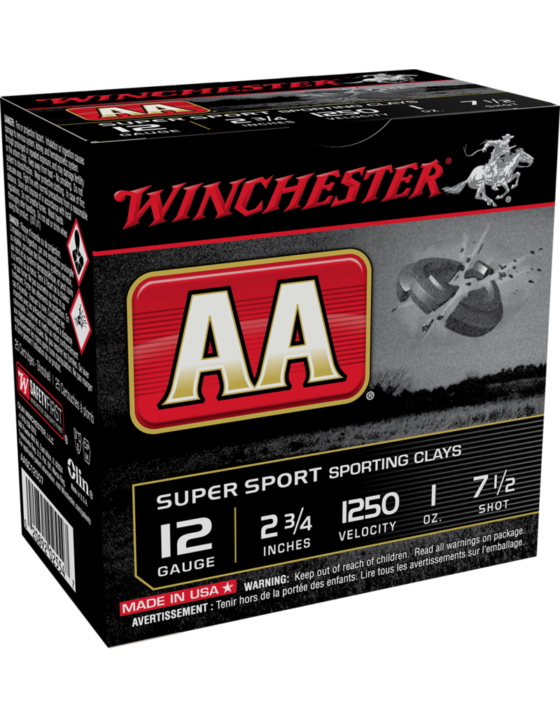 Winchester Winchester AA 12ga 2.75" 1oz #7.5 (AASC12507)