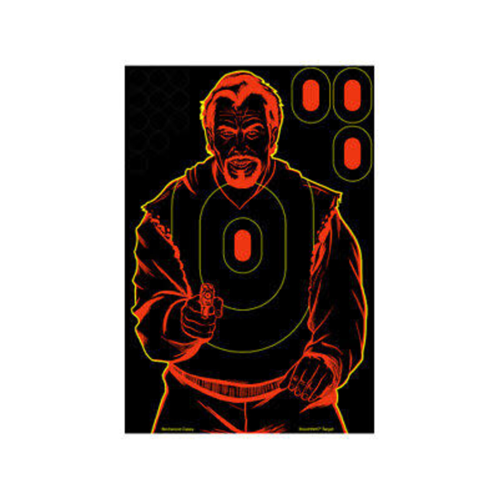Birchwood Casey Birchwood Casey Shoot-N-C Bad Guy Silhouette Target 12"x18" 10ct. (34643)