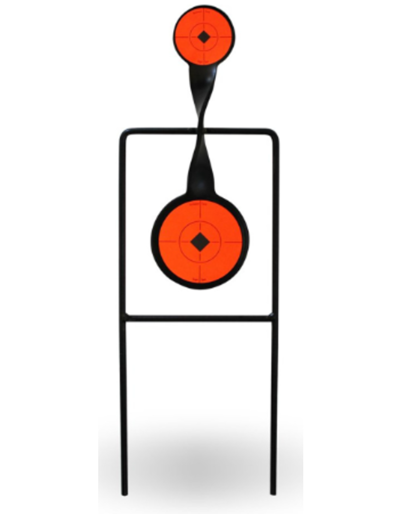 Birchwood Casey Birchwood Casey World of Targets Sharpshooter 22 Rimfire Double Spinner Target (46221)