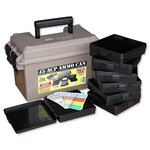 MTM MTM 45 ACP Ammo Can FDE w/ 7 P100-45 (ACC45)