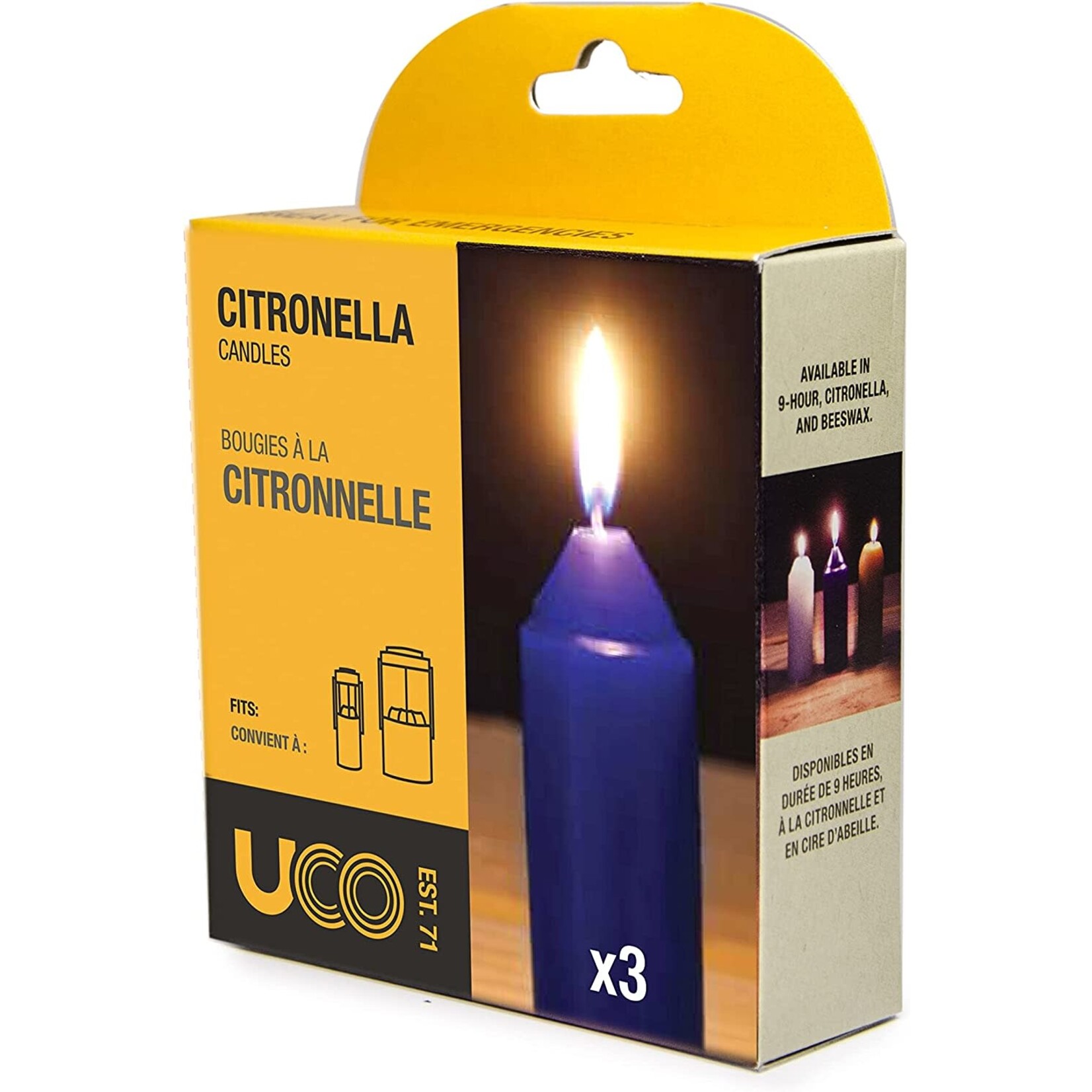 UCO UCO 9 Hour Candles 3pk