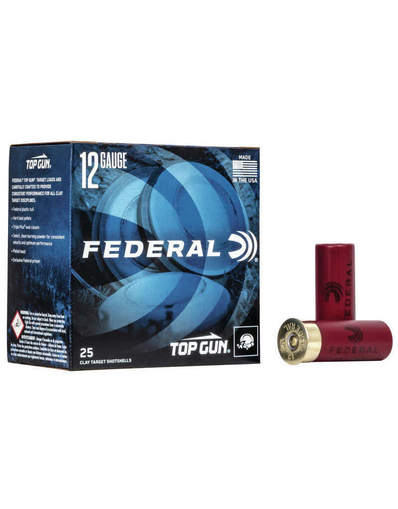 Federal Federal Top Gun 12ga 2 3/4", 1 1/8oz #7.5 (TGL12 7.5)