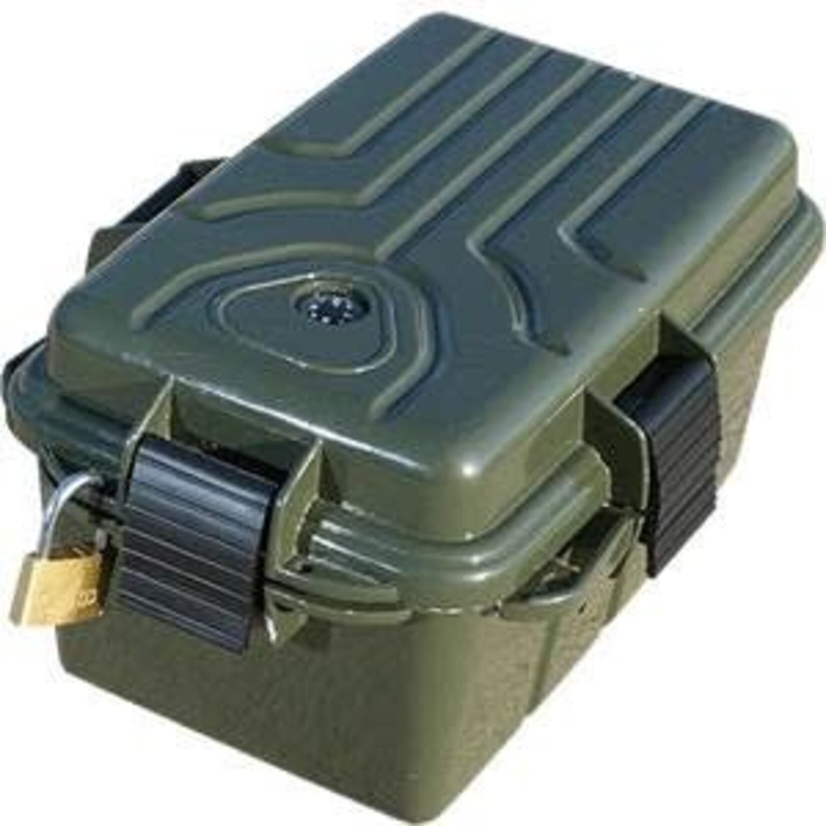 MTM MTM Survivor Dry Box with Compass, Green (S1074-11)