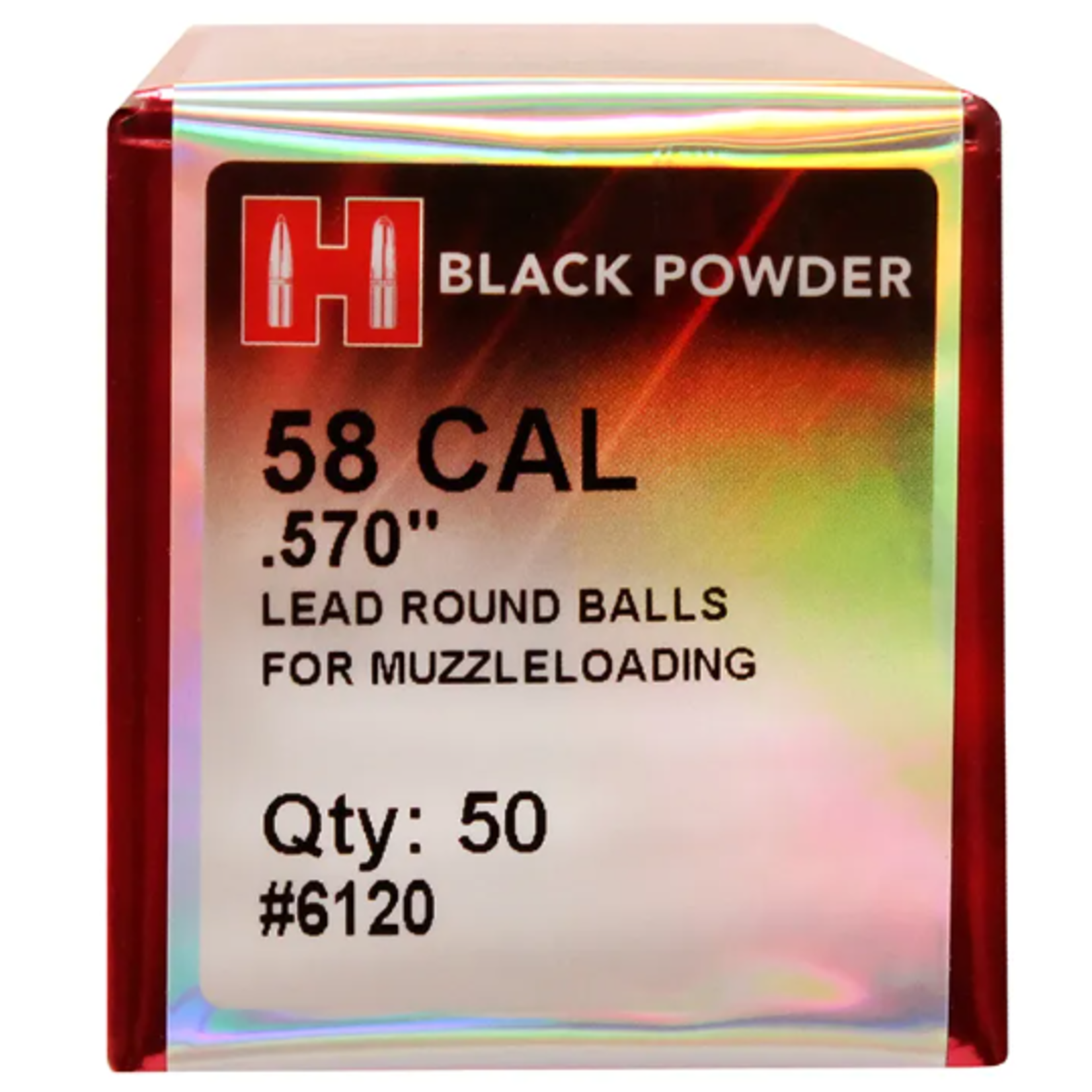 Hornady Hornady .570dia 58Cal Lead Round Balls 100 CT Bullet (6120)